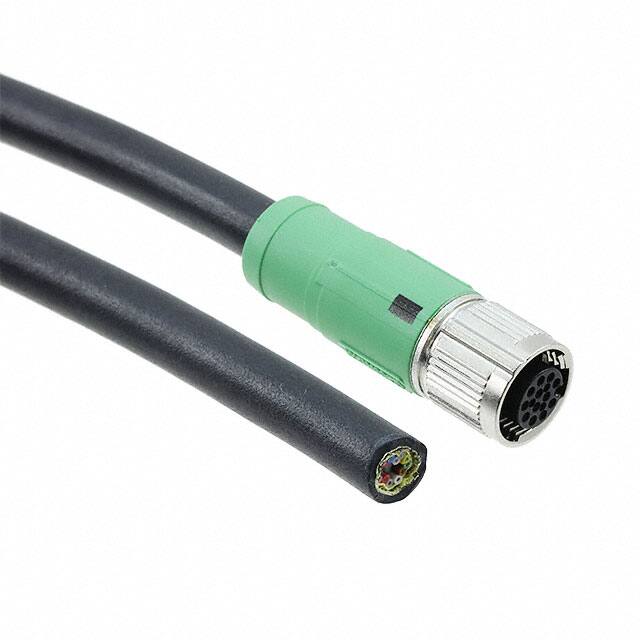 1430158 CBL 12POS FMALE TO WIRE 32.8'