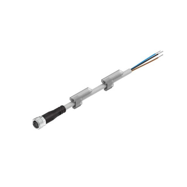 NEBU-M8G3-K-2.5-LE3 CBL 3POS FMALE TO WIRE 8.2'