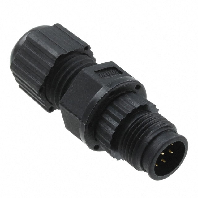 12P-08BMMA-SL8001 CONN PLUG MALE 8P GOLD SLDR CUP
