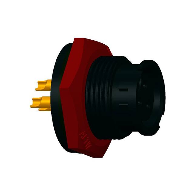 BD-03PMFS-LC7001 CONN RCPT FMALE 3P GOLD SLDR CUP