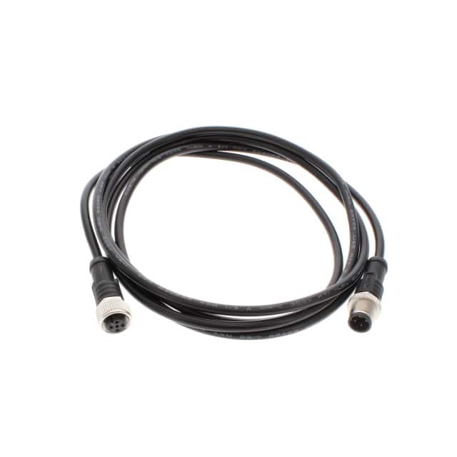 M12D04ML-12DFL-SD002 CBL 4POS MALE TO FMALE 6.56'