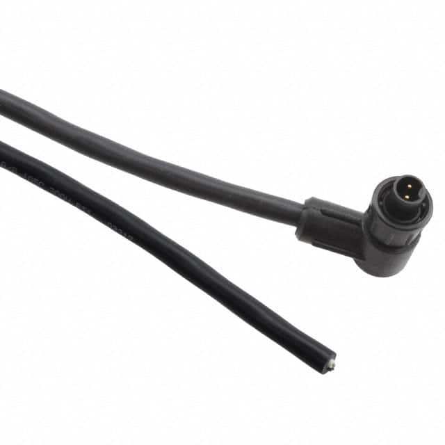 CARA162802P07990 CBL 2POS MALE TO WIRE 6.58'