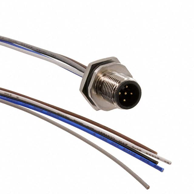 MPM12A05I12AF01 CBL 5POS MALE TO WIRE 1'