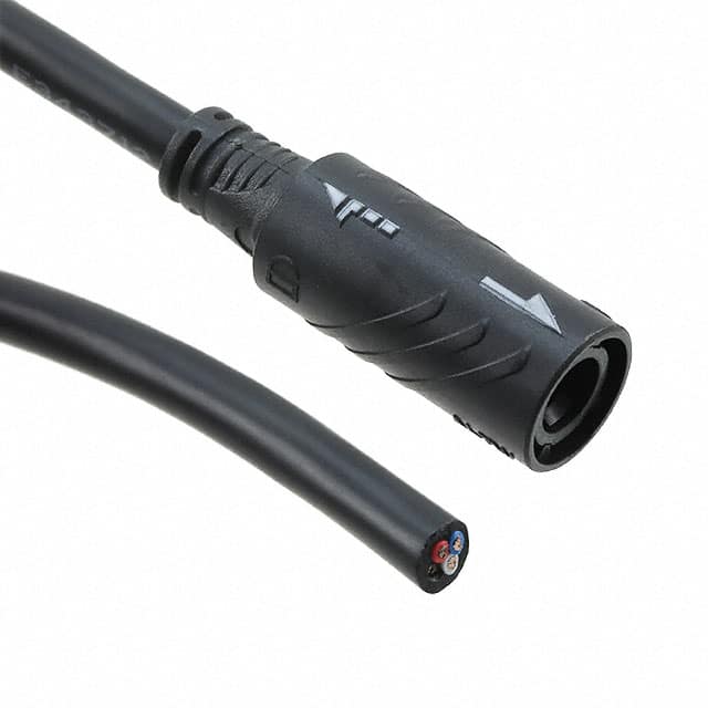 Q8D-04AFFM-QL8A01 CBL 4POS FMALE TO WIRE 3.28'