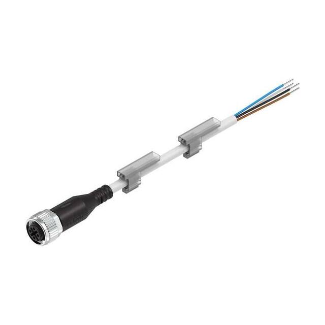 NEBU-M12G5-K-2.5-LE4 CBL 5POS FMALE TO WIRE 8.2'