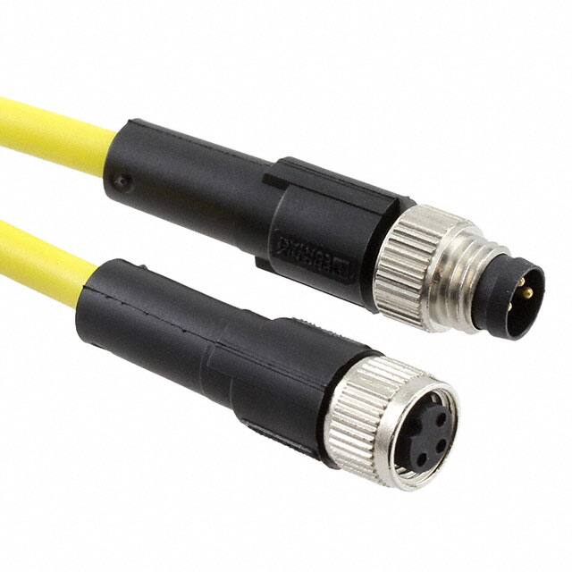 1406272 CBL 3POS MALE TO FMALE 1.64'