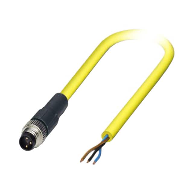 1406279 CBL 3POS MALE TO WIRE 32.8'