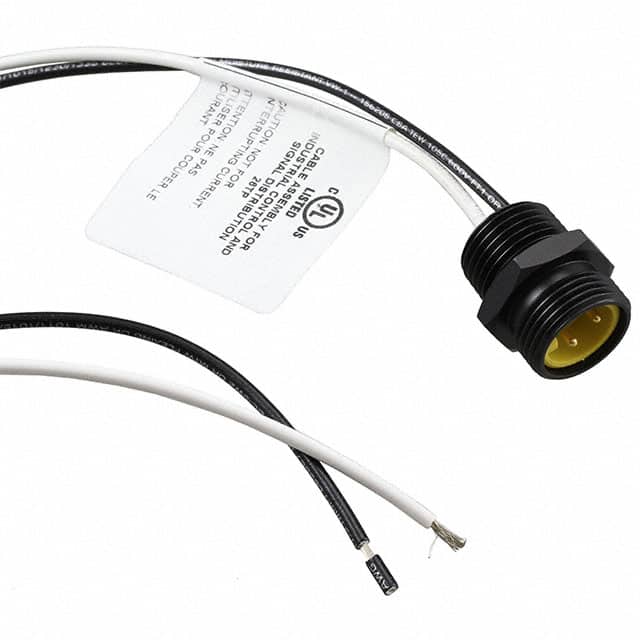 1417768 CBL 2POS MALE TO WIRE 3.28'
