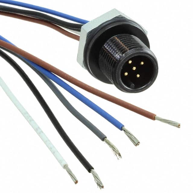 1200700224 CBL 5POS MALE TO WIRE 1'