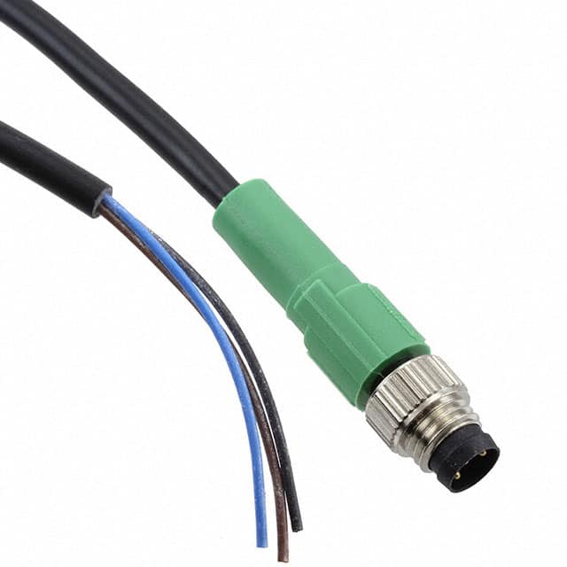 1447280 CBL 3POS MALE TO WIRE 32.8'