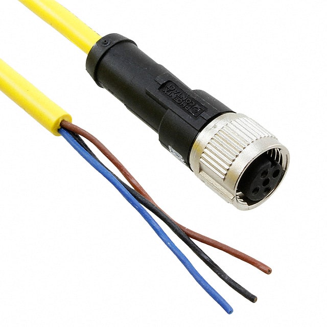 1406322 CBL 3POS FMALE TO WIRE 32.8'