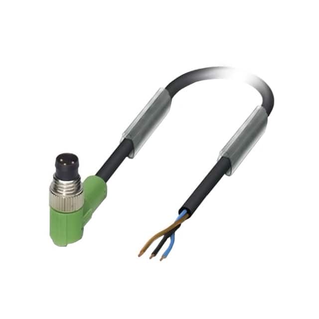 1681716 CBL 3POS MALE TO WIRE 16.4'