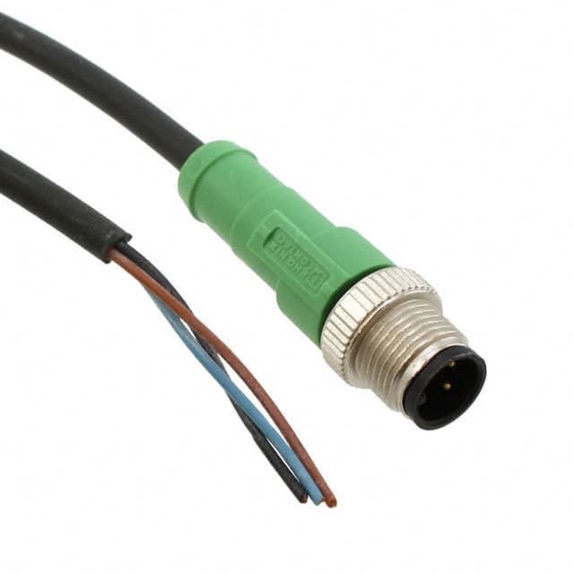 1668030 CBL 3POS MALE TO WIRE 16.4'
