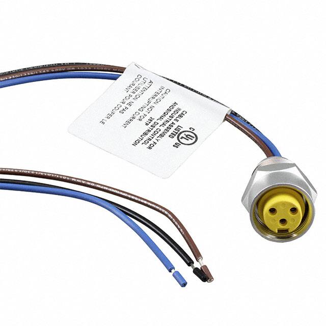 1420948 CBL 3POS FMALE TO WIRE 3.28'