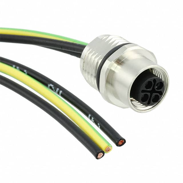 1411654 CBL 3POS FMALE TO WIRE 1.64'