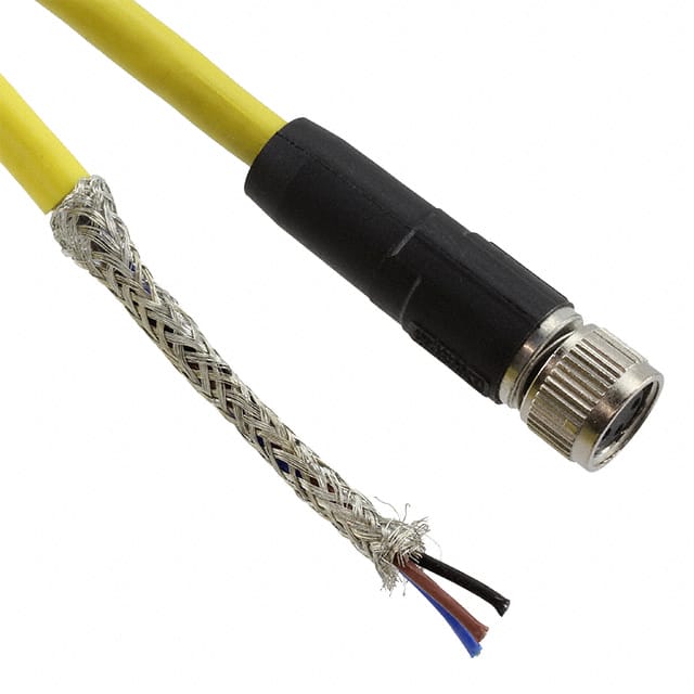 1406062 CBL 3POS MALE TO WIRE 16.4'