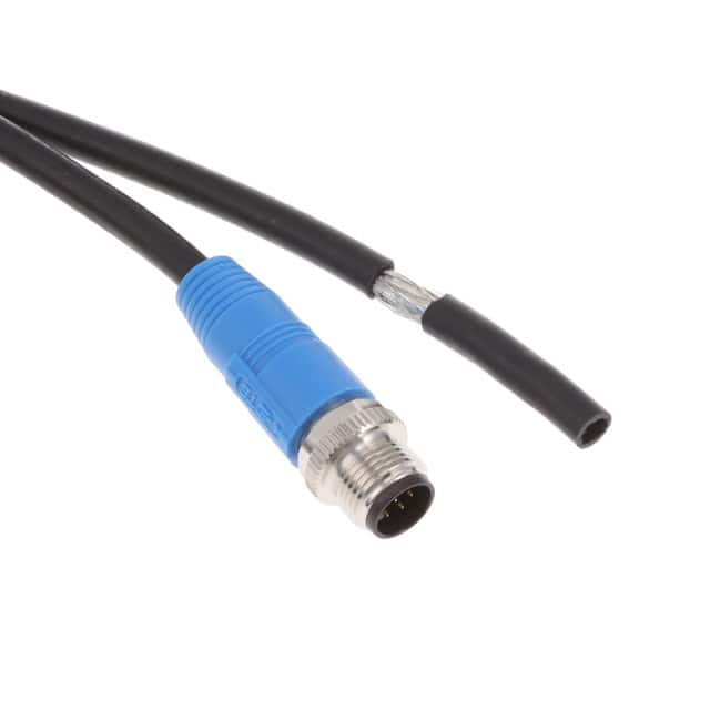 T4161110008-005 CBL 8POS MALE TO WIRE 16.4'
