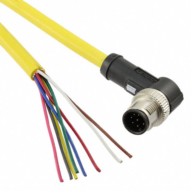 1406101 CBL 8POS MALE TO WIRE 16.4'