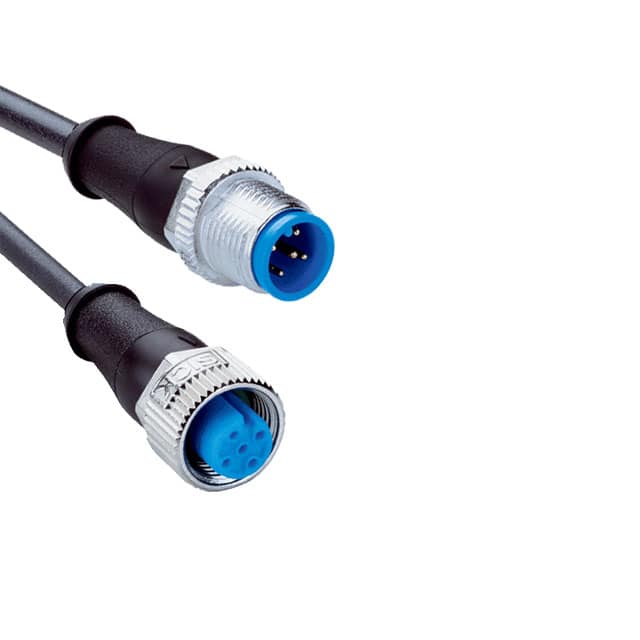 YF2A15-010UB5M2A15 CBL 5POS MALE TO FMALE 3.28'