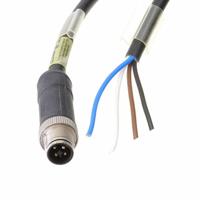 1089955 CBL 4POS MALE TO WIRE 16.4'