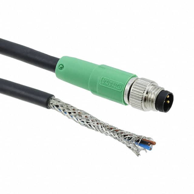 1521614 CBL 3POS MALE TO WIRE 4.92'