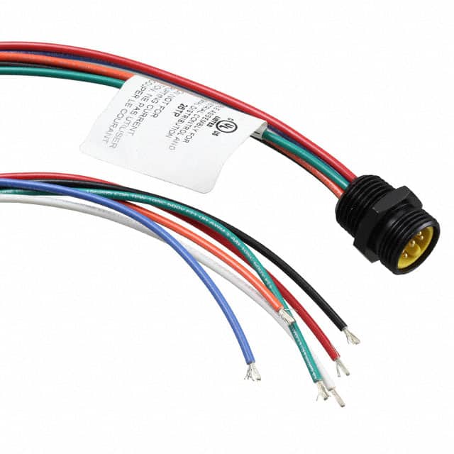 1417772 CBL 6POS MALE TO WIRE 3.28'
