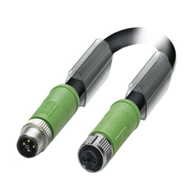 1408823 CBL 4POS FMALE TO WIRE 3.28'