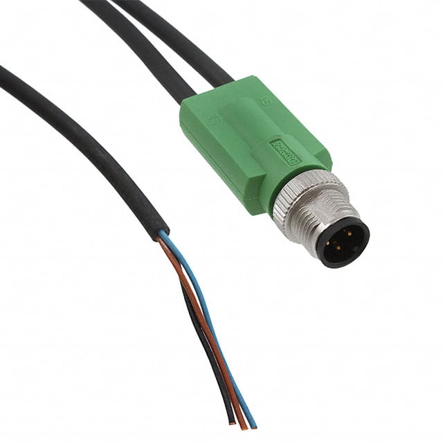 1669699 CBL 3POS MALE TO WIRE 4.92'