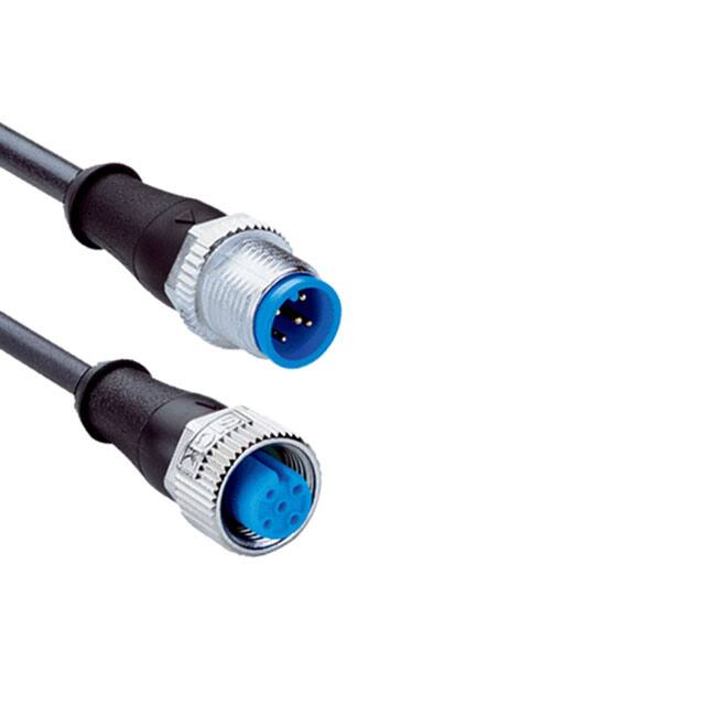 YF2A15-020UB5M2A15 CBL 5POS MALE TO FMALE 6.56'