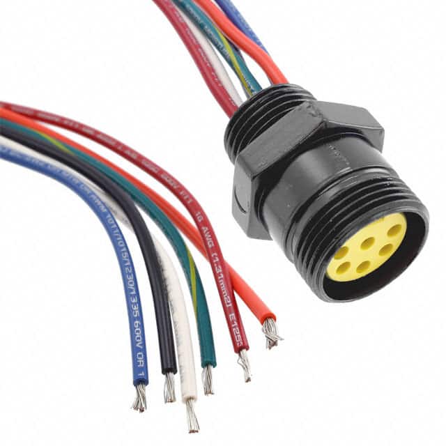 1300130567 CBL 6POS FMALE TO WIRE 1'