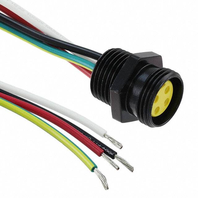1300130325 CBL 4POS FMALE TO WIRE 6'