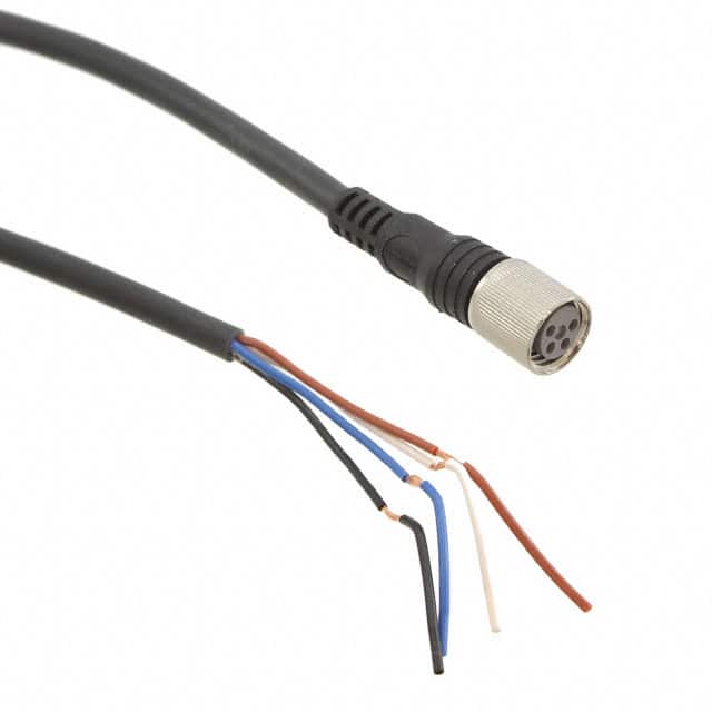 XS3F-E421-405-A CBL 4POS FMALE TO WIRE 16.4'