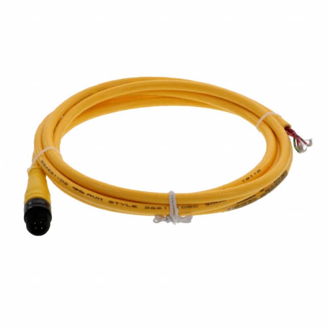 1200720445 CBL CIRC 4POS MALE TO WIRE 6.00'