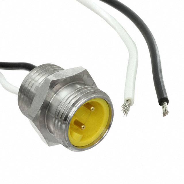 1300130085 CBL CIRC 2POS MALE TO WIRE 6.00'