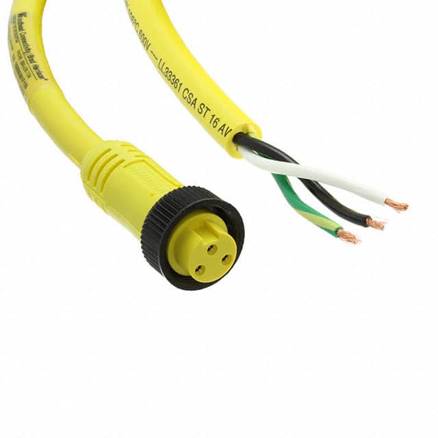 1300060232 CBL CIRC 3POS FEM TO WIRE 12.00'