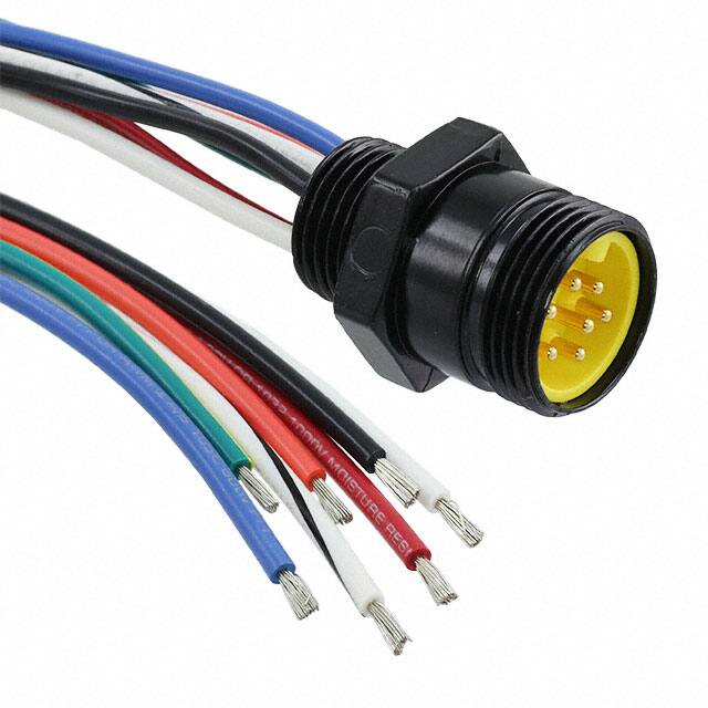 1300140050 CBL 7POS MALE TO WIRE 1'