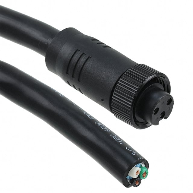 1417098 CBL 3POS FMALE TO WIRE 6.56'