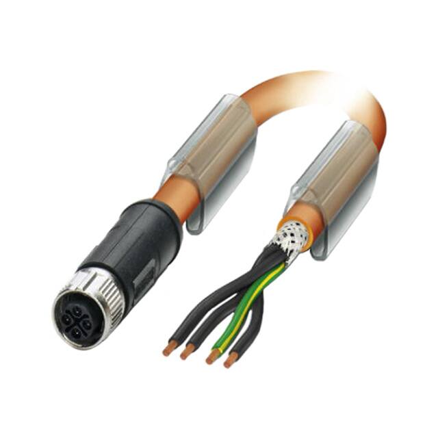 1424096 CBL 4POS FMALE TO WIRE 4.92'