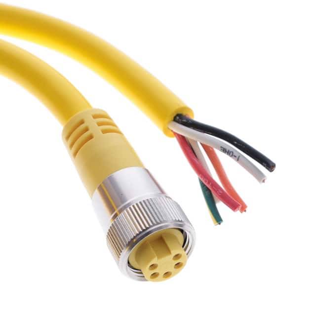 V95-G-YE2M-STOOW CBL 5POS FMALE TO WIRE 6.56'