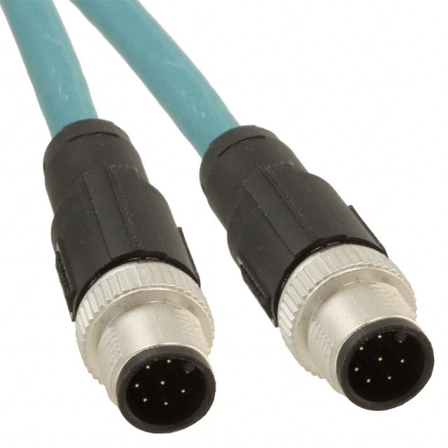 1408748 CBL 8POS FMALE TO FMALE 1.64'
