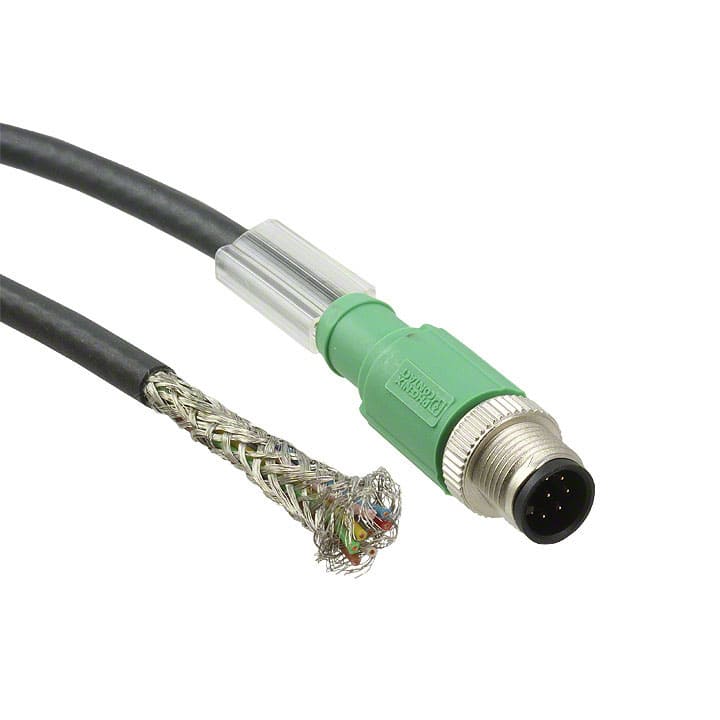 1522778 CBL 8POS MALE TO WIRE 4.92'