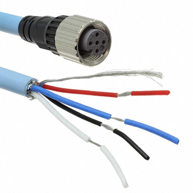 DCA1-5CNC5F1 CBL 5POS FMALE TO WIRE 1.64'