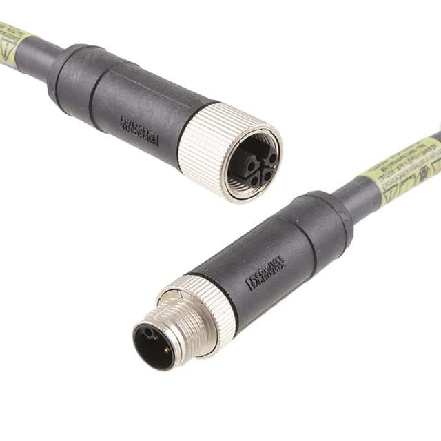 1425043 CBL 4POS MALE TO FMALE 4.92'