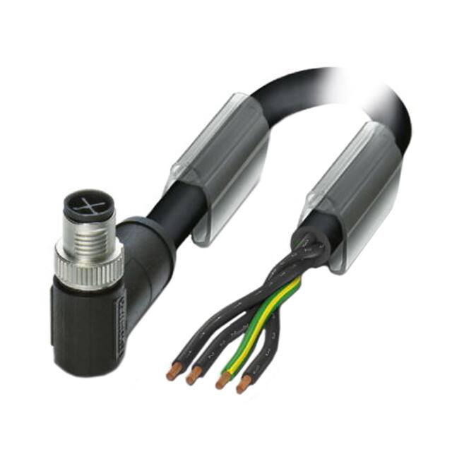 1408841 CBL 4POS MALE TO WIRE 16.4'