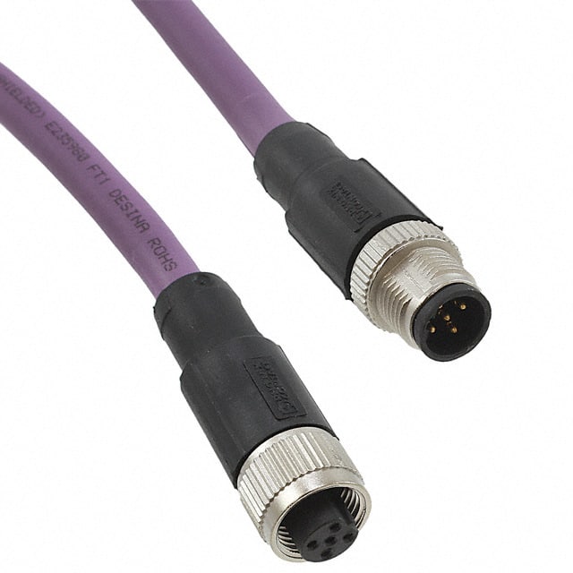 1518135 CBL 5POS MALE TO FMALE 6.56'