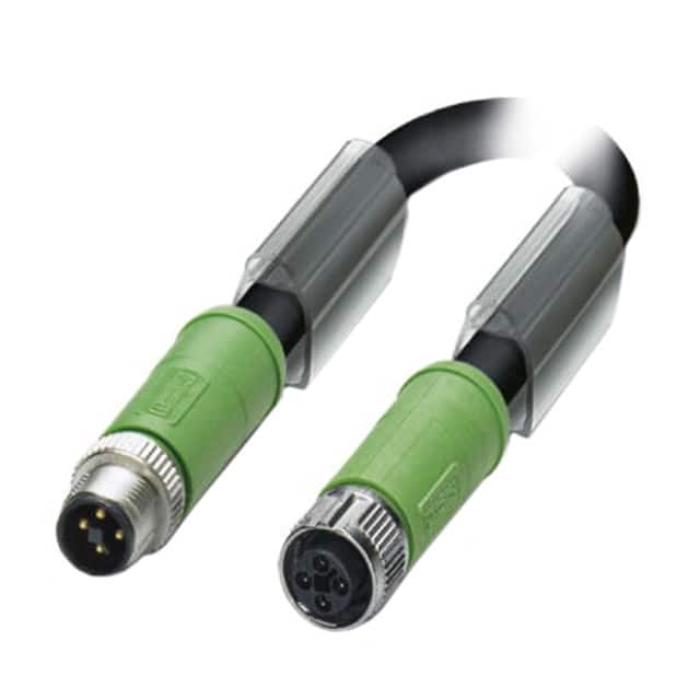 1408810 CBL 4POS MALE TO FMALE 16.4'