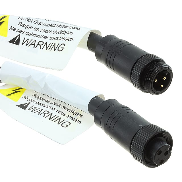 P29012-M2 CBL 3POS MALE TO FMALE 6.56'