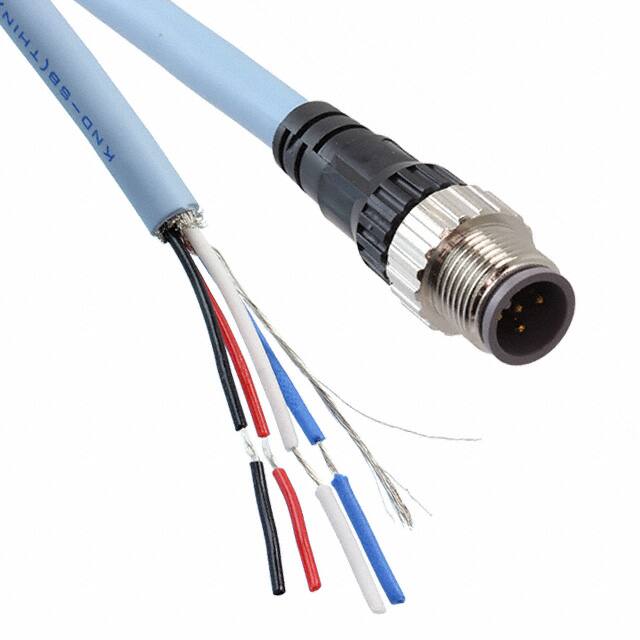 DCA1-5CN02H1 CBL 5POS MALE TO WIRE 6.56'