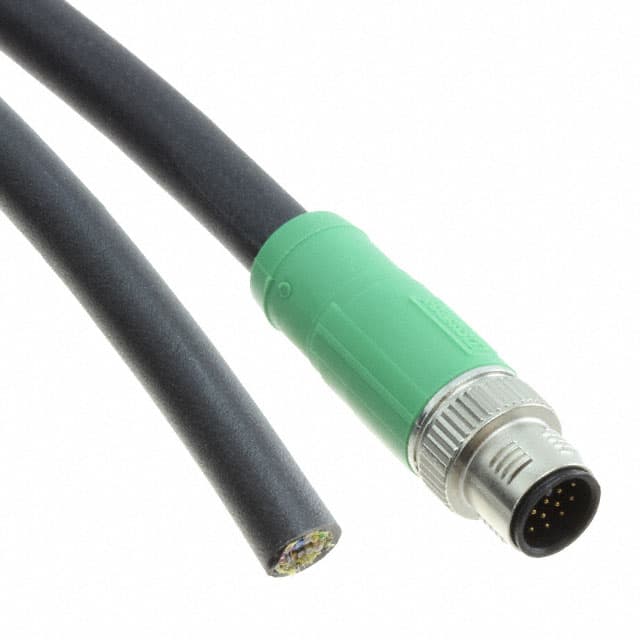 1430239 CBL 17POS MALE TO WIRE 32.8'