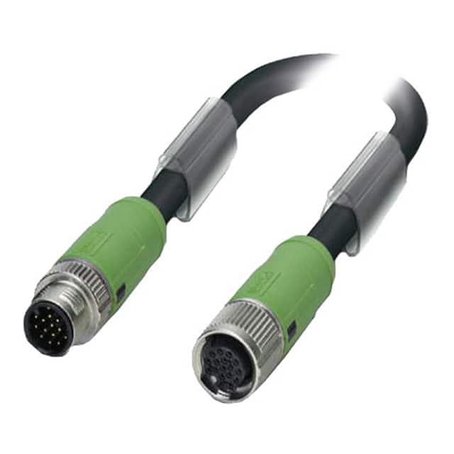 1402422 CBL 17POS MALE TO FMALE 32.8'
